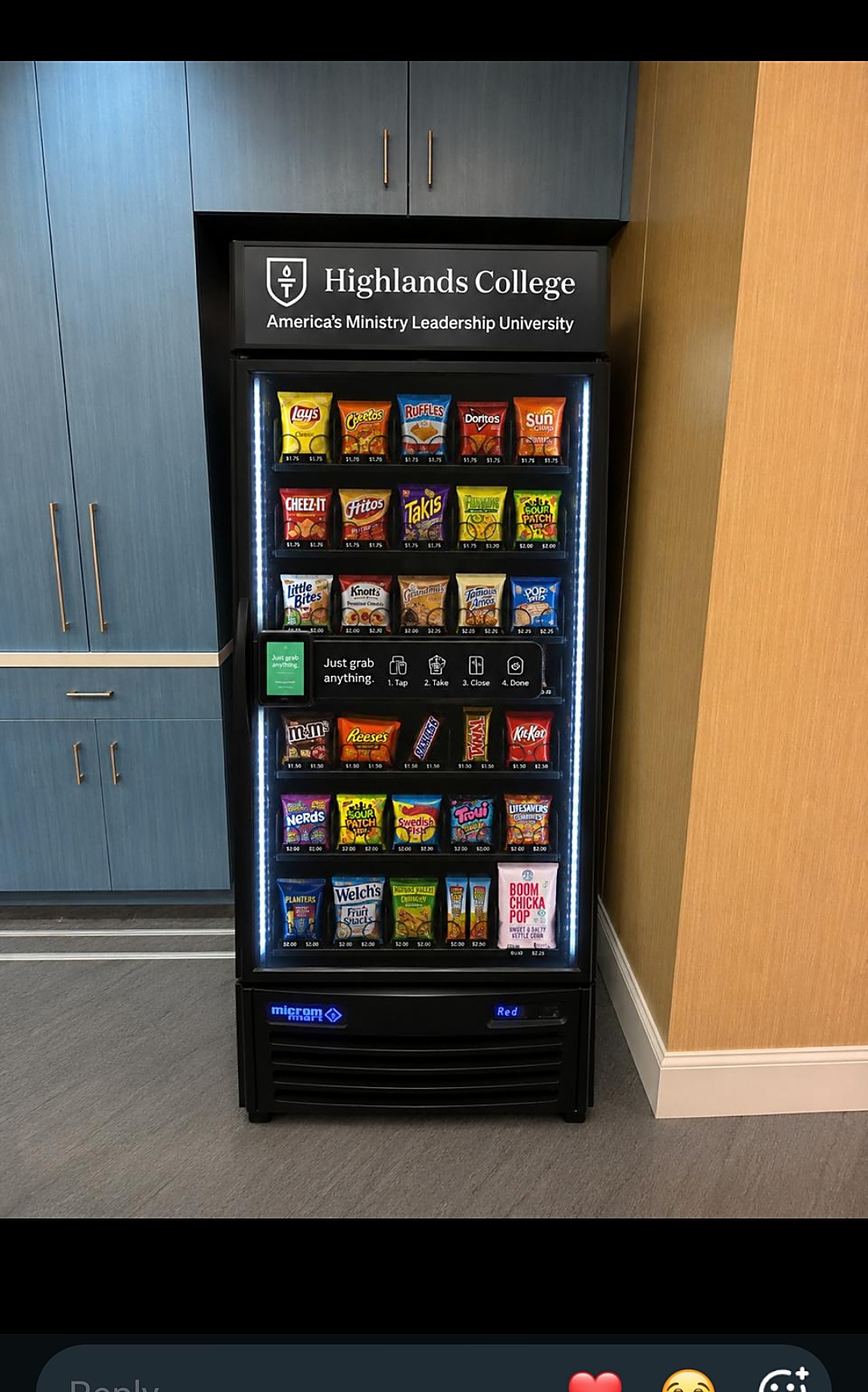Fox Box smart vending serving a 24-hour medical facility